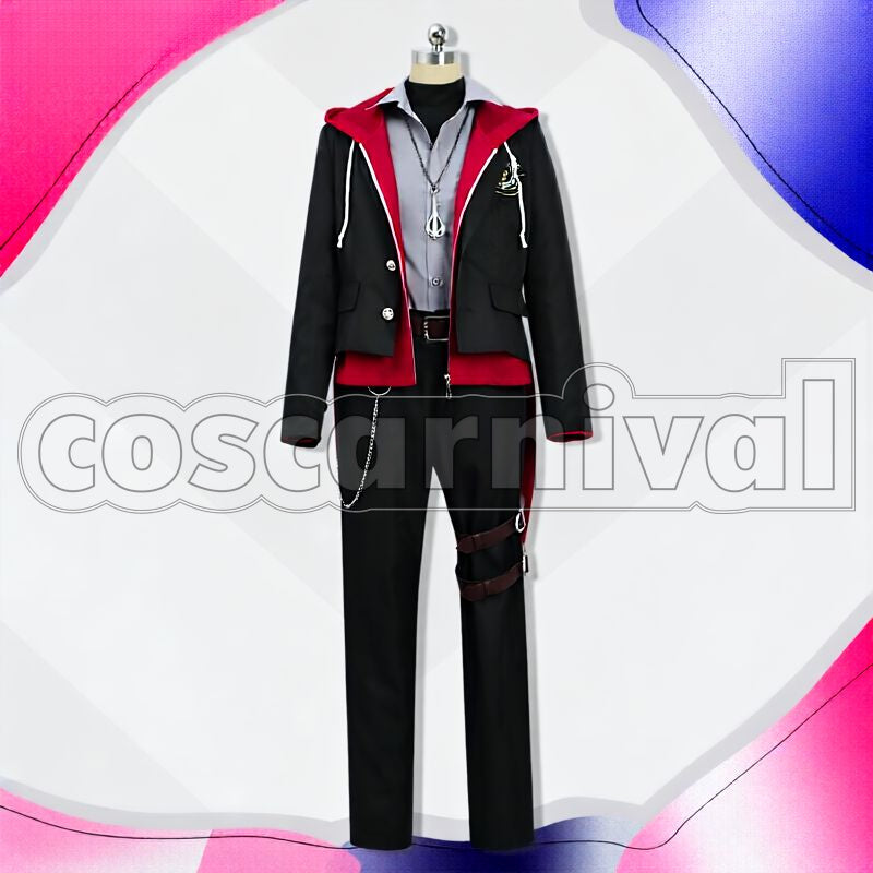 Dazzlegarden New Outfit Cosplay cosplay costume from NIJISANJI Seraph, front view 4