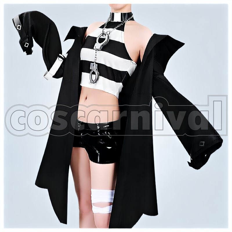 Yuika Cellmates Prisoner No. 417 Cosplay cosplay costume from NIJISANJI Shiina, front view 1