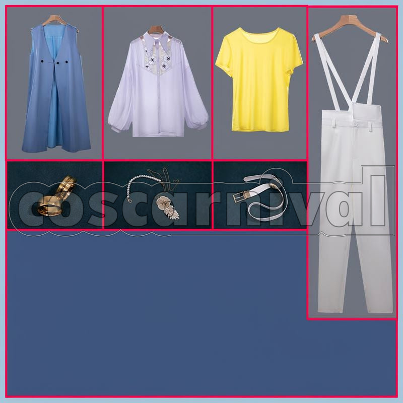 Yuno Cosplay cosplay costume from NIJISANJI Shinomiya, set view