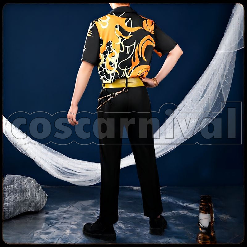Rito New Outfit Cosplay cosplay costume from Nijisanji Usami, back view 2