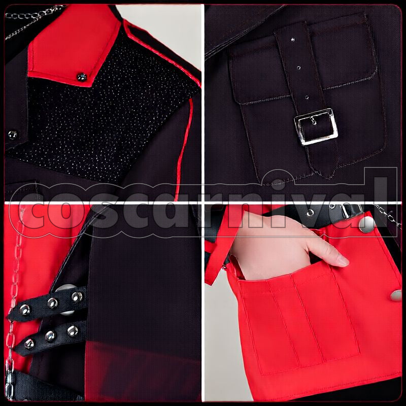 4th Anniversary Seraph Dazzlegarden 3D Outfit Cosplay cosplay costume from Nijisanji VOLTACTION, detail-1