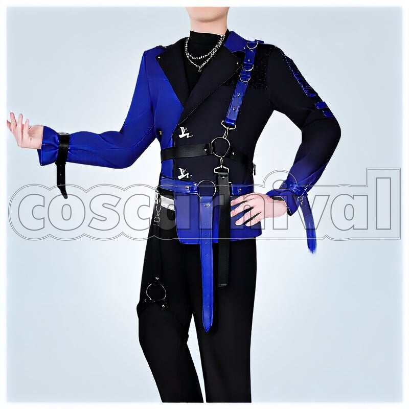 4th Anniversary Shikinagi Akira 3D Outfit Cosplay cosplay costume from Nijisanji VOLTACTION, front 1 view 1