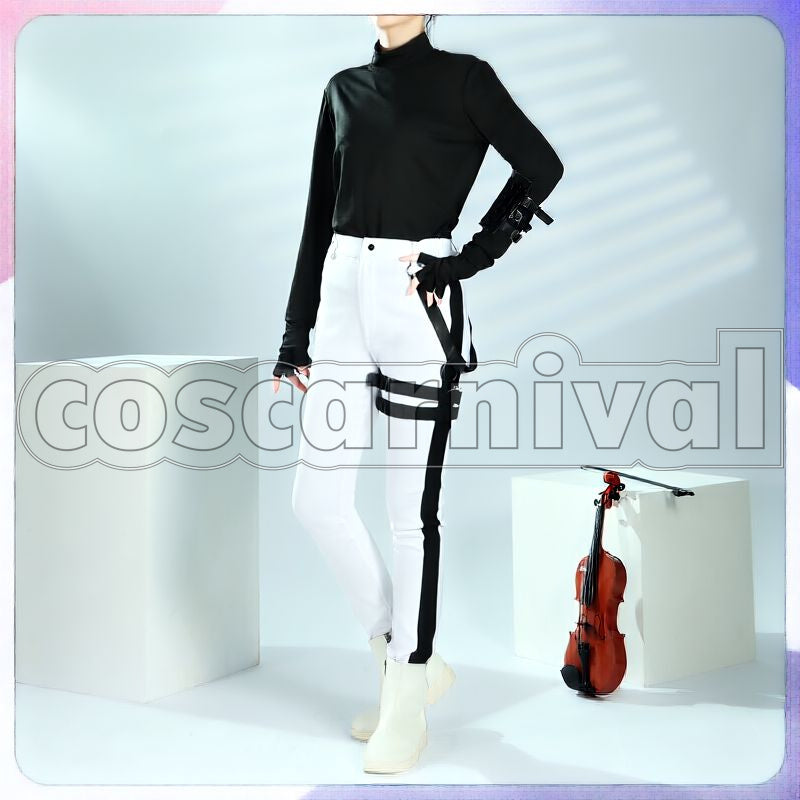 Seraph Dazzlegarden Cosplay cosplay costume from NIJISANJI VOLTACTION, front view 3