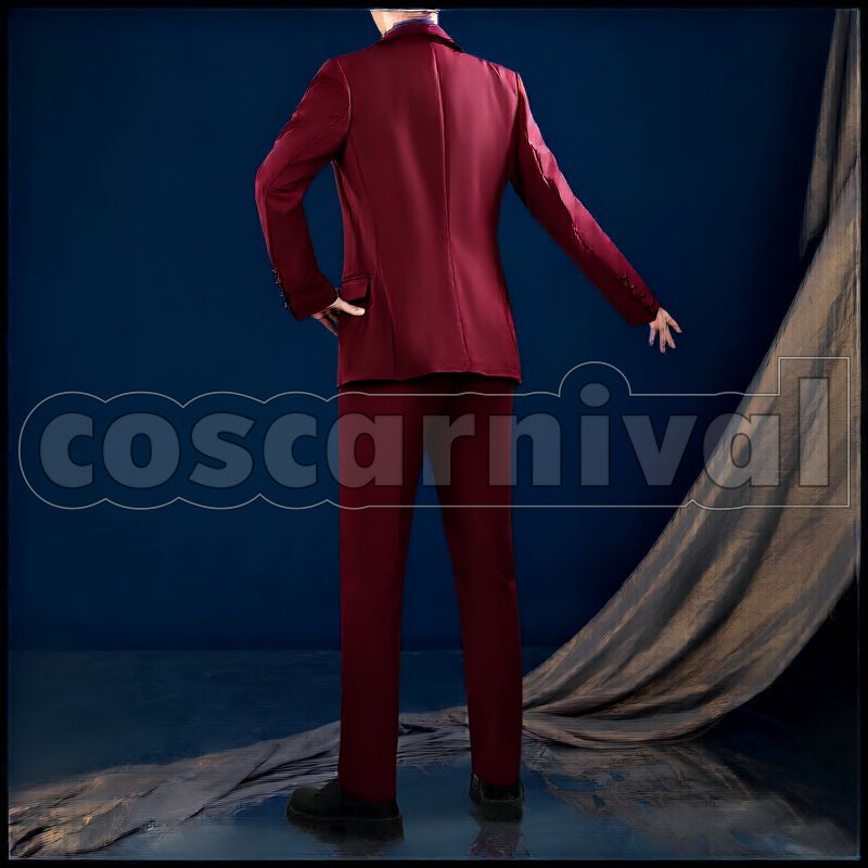 Seraph Dazzlegarden De Lu Lu MV Outfit Cosplay cosplay costume from Nijisanji VOLTACTION, back view
