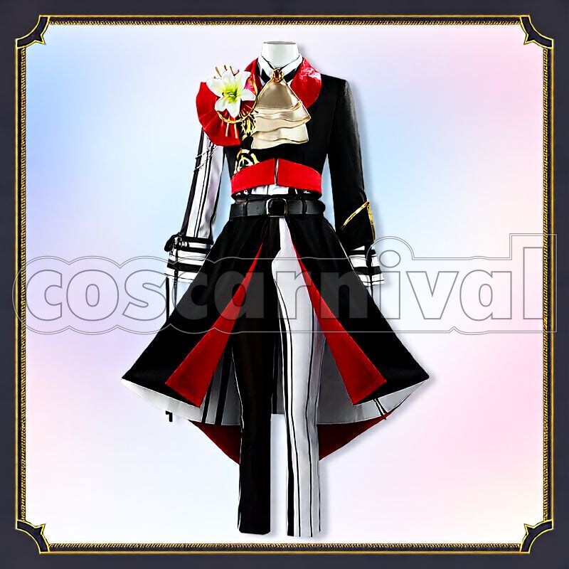 Seraph Dazzlegarden RELOAD!!!! MV Outfit Cosplay cosplay costume from NIJISANJI VOLTACTION, front view 2