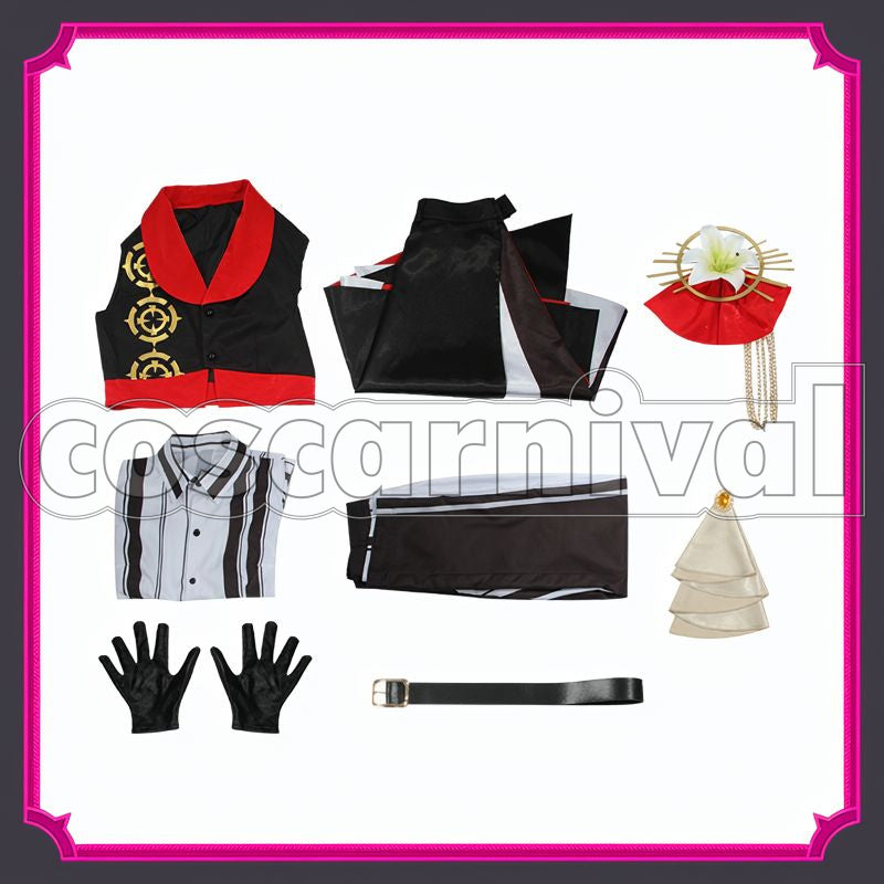 Seraph Dazzlegarden RELOAD!!!! MV Outfit Cosplay cosplay costume from NIJISANJI VOLTACTION, set view
