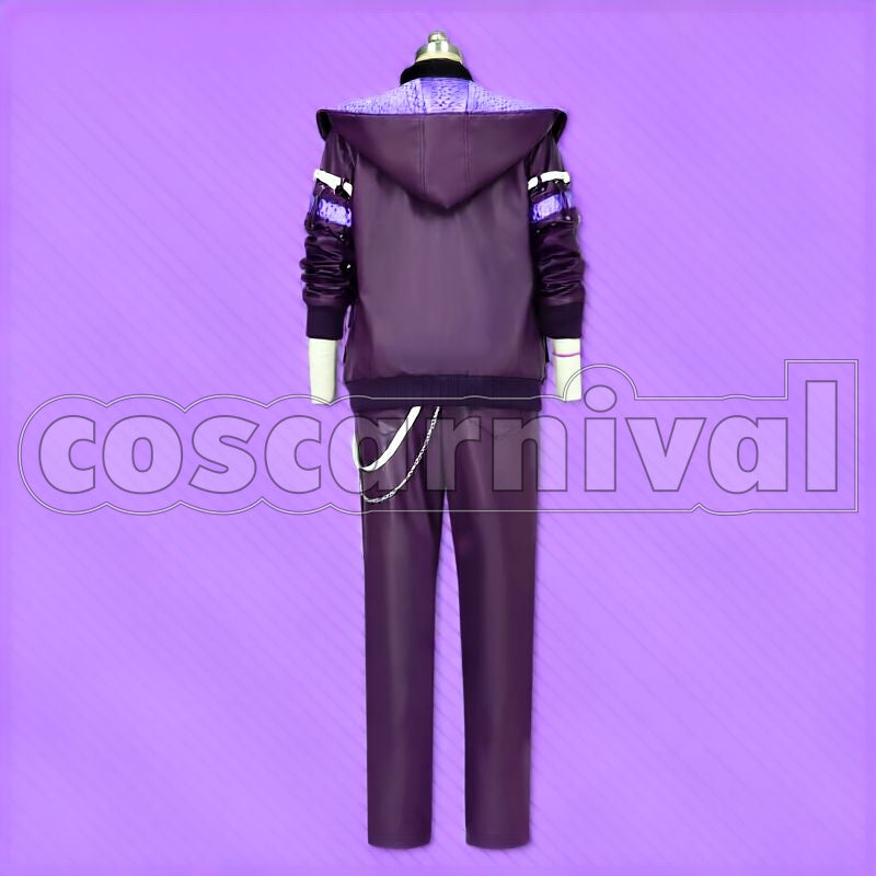 Fuwa Minato Cosplay cosplay costume from NIJISANJI VTuber, back view