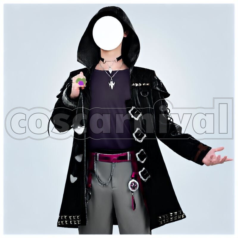 Hibari Demon-Hunting Style New Outfit Cosplay cosplay costume from NIJISANJI Watarai, front view 1
