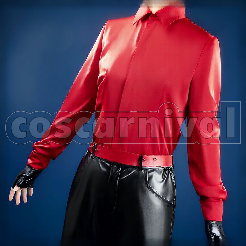 Hibari Devil Outfit without Wings and Tail Cosplay cosplay costume from Nijisanji Watarai, front view 4