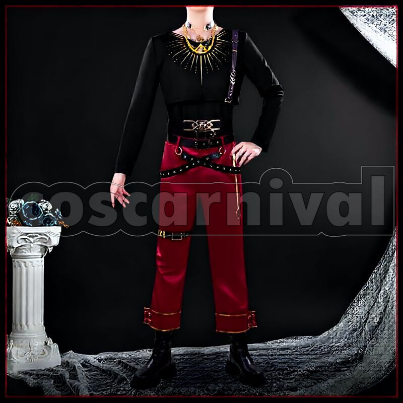 Hibari FUSION LIVE IMPACT Sun Team Merch Outfit Cosplay cosplay costume from NIJISANJI Watarai, front view 3