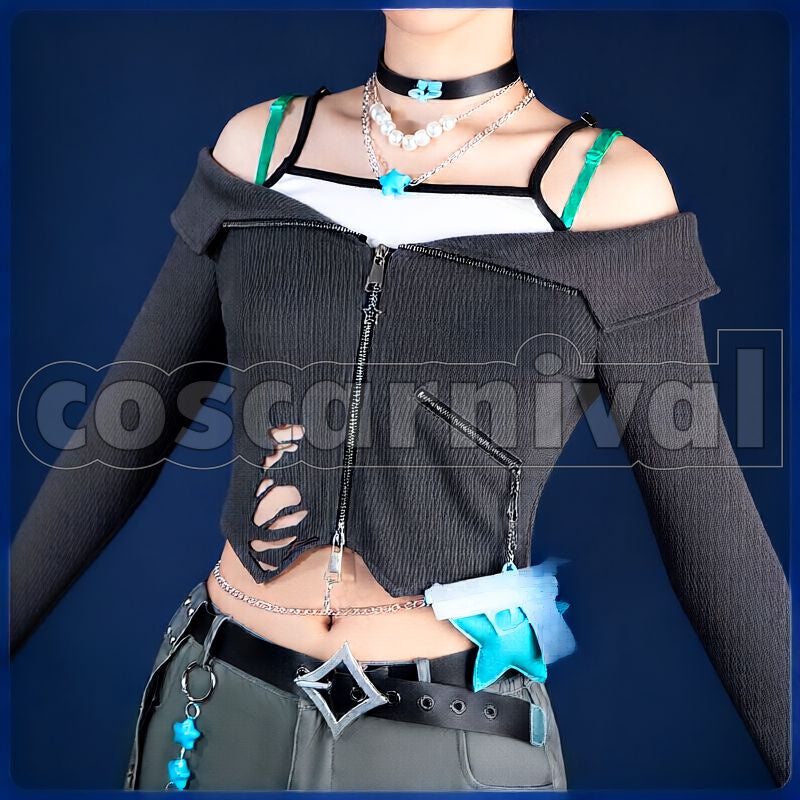 Rei7 Cosplay cosplay costume from Nijisanji Y4T4, front view 3