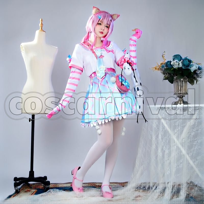 Nari Demon Lord New Outfit Cosplay cosplay costume from NIJISANJI Yang, front view 2