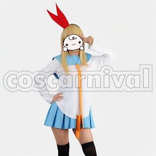 Chitoge Kirisaki cosplay costume from Nisekoi, front view