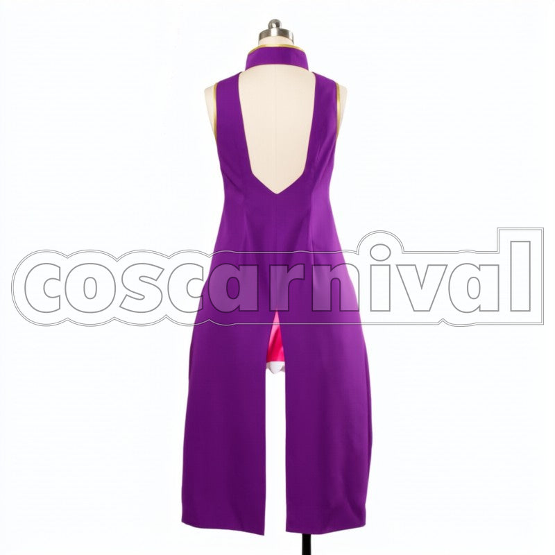 Life Chlammy Zell cosplay costume from No Game No, back view 3