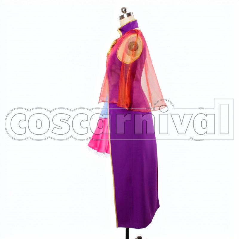Life Chlammy Zell cosplay costume from No Game No, side view 3