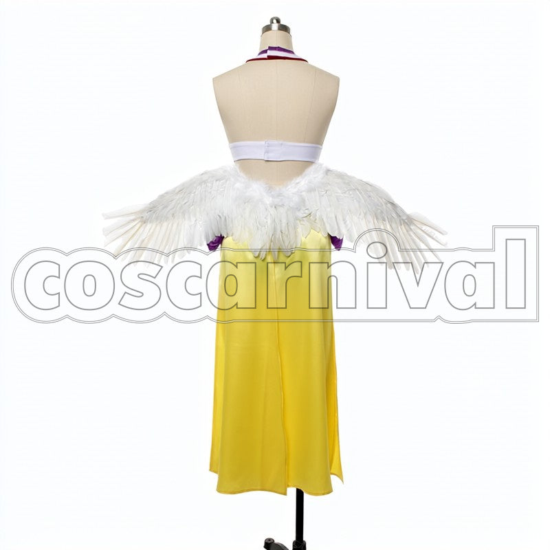 Life Jibril cosplay costume from No Game No, back view