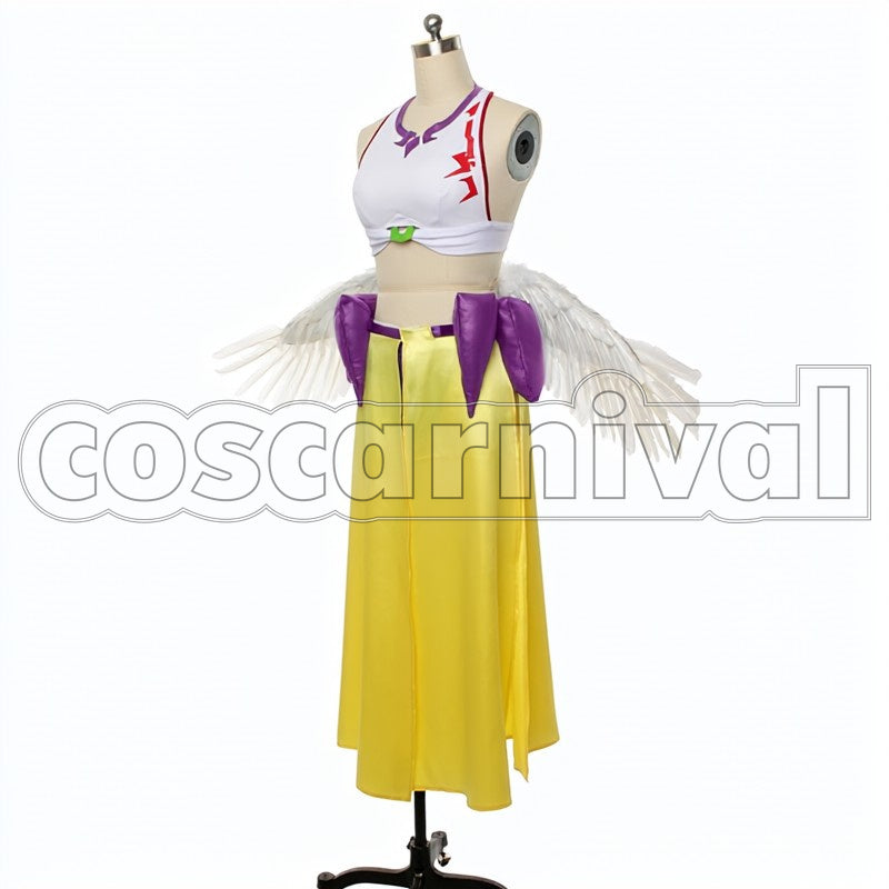 Life Jibril cosplay costume from No Game No, front view 2
