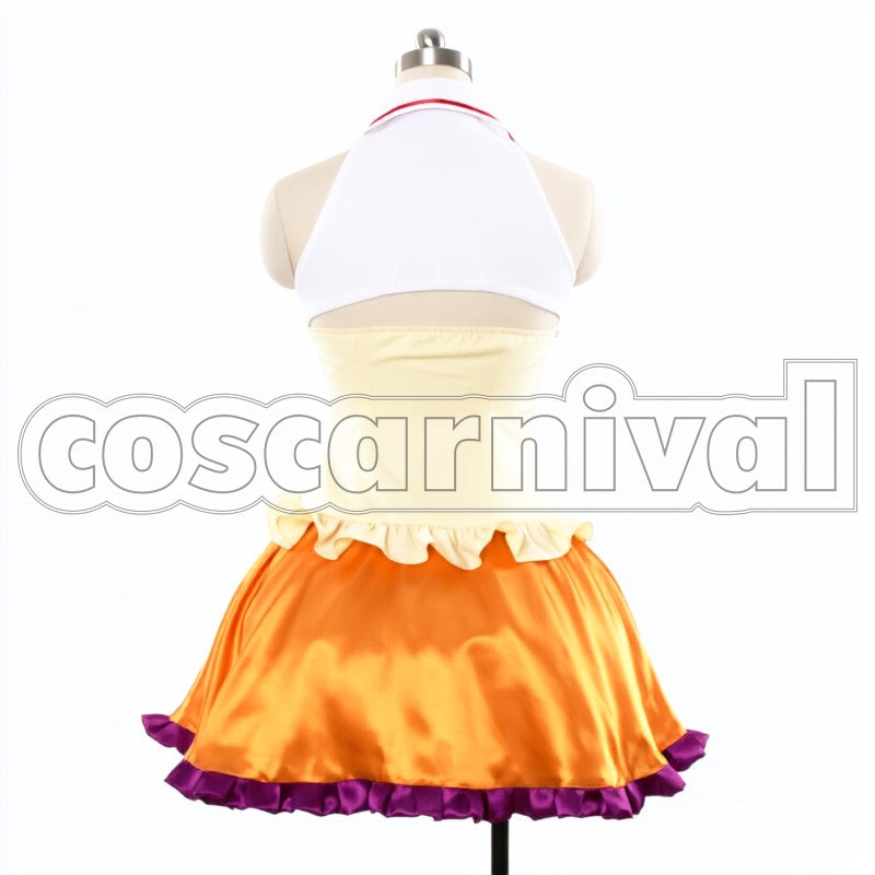 Life Stephanie Dola cosplay costume from No Game No, back view 2