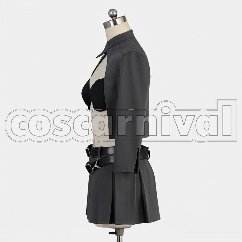 Bishamon cosplay costume from Noragami, side view