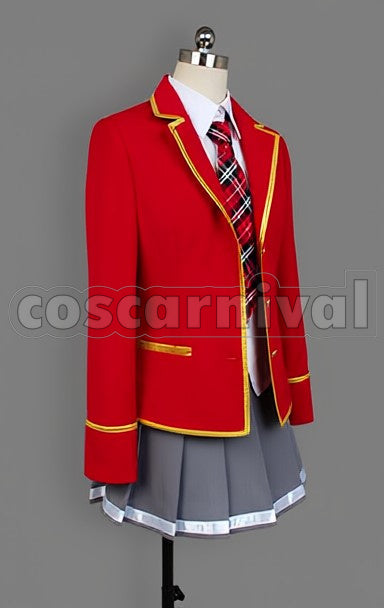 Oka Yuoji cosplay costume from Noucome, front view 2