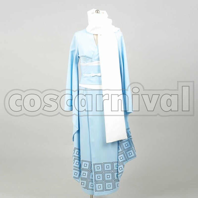 Rise of the Yokai Clan Yuki-onna cosplay costume from Nura:, back view 2