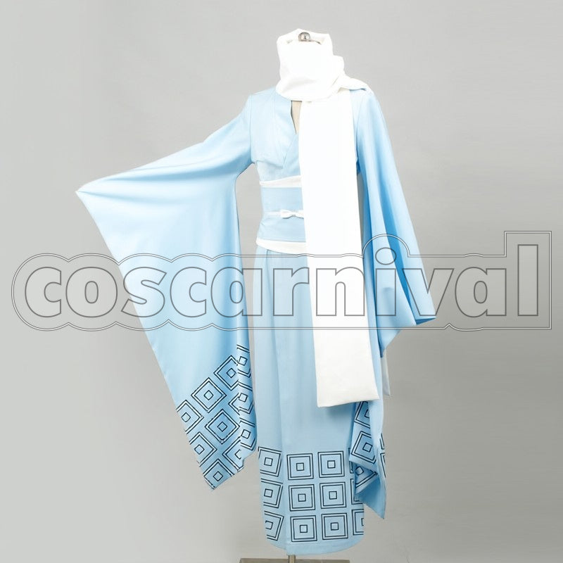 Rise of the Yokai Clan Yuki-onna cosplay costume from Nura:, side view 2