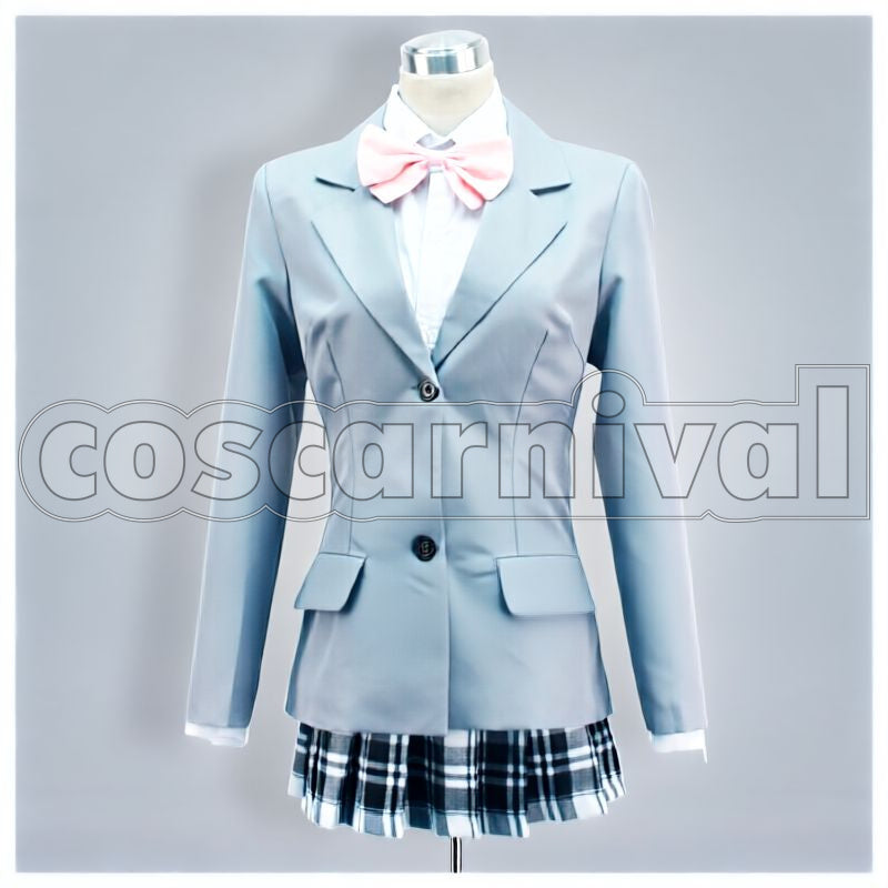 with Love Nyaruko (Nyarlathotep) School Uniform Cosplay cosplay costume from Nyaruko: Crawling, front view 1