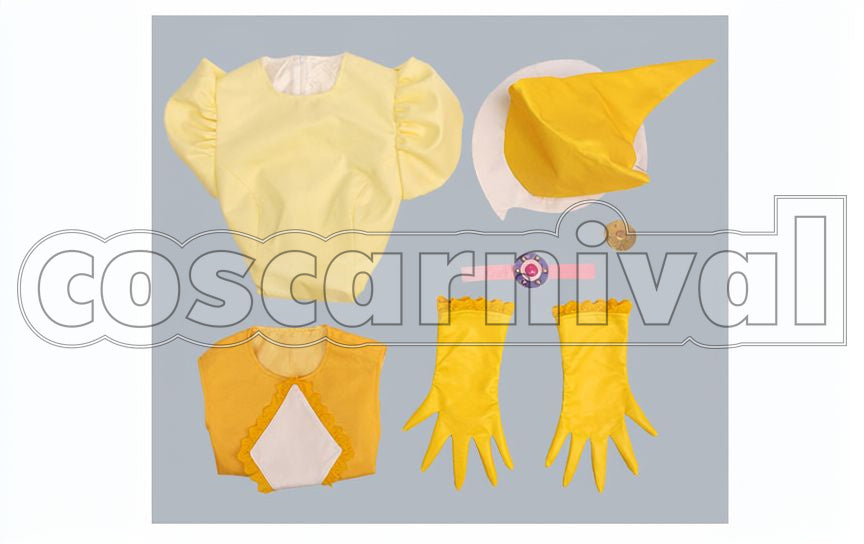 Momoko Asuka Cosplay cosplay costume from Ojamajo Doremi, set view