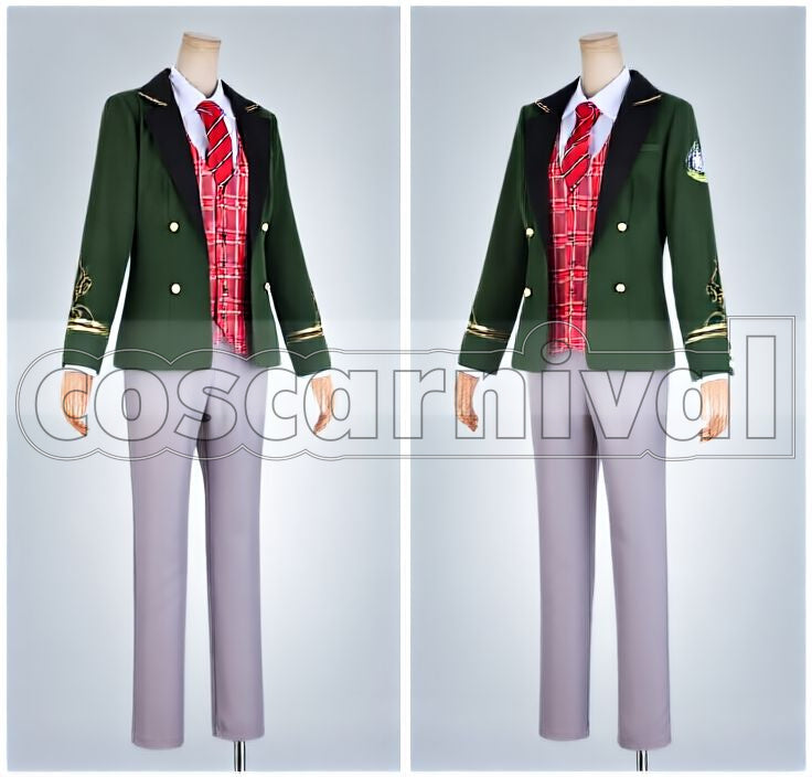 Kisaki Chihiro School Uniform Cosplay cosplay costume from On Air!, front view 3