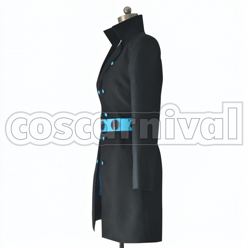 Gold cosplay costume from One Piece Film:, side view