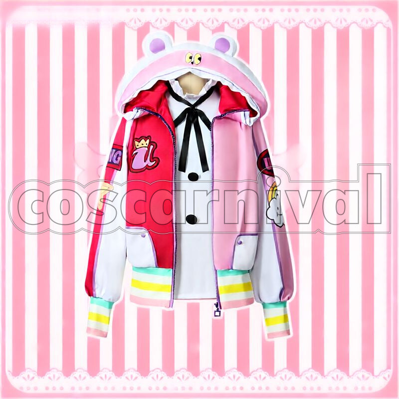 Film: Red Uta Cosplay cosplay costume from One Piece, front view 2