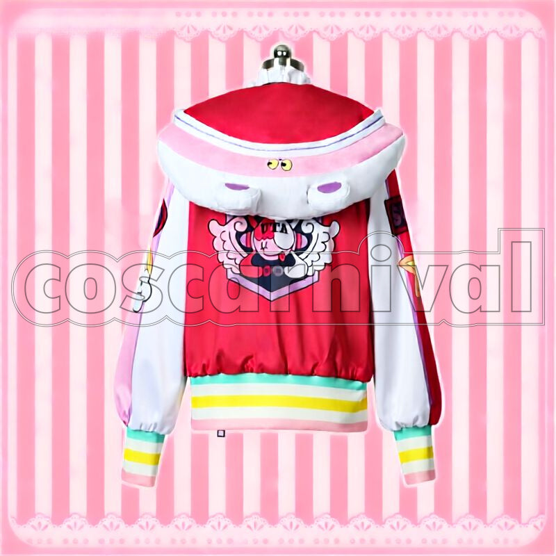 Film: Red Uta Cosplay cosplay costume from One Piece, back view