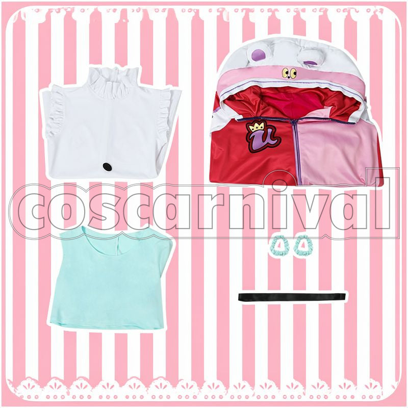 Film: Red Uta Cosplay cosplay costume from One Piece, set view