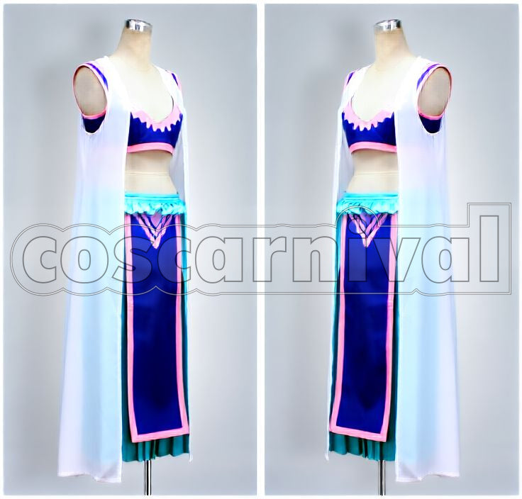 Nefertari Vivi Dancer Outfit Cosplay cosplay costume from One Piece, front view 2