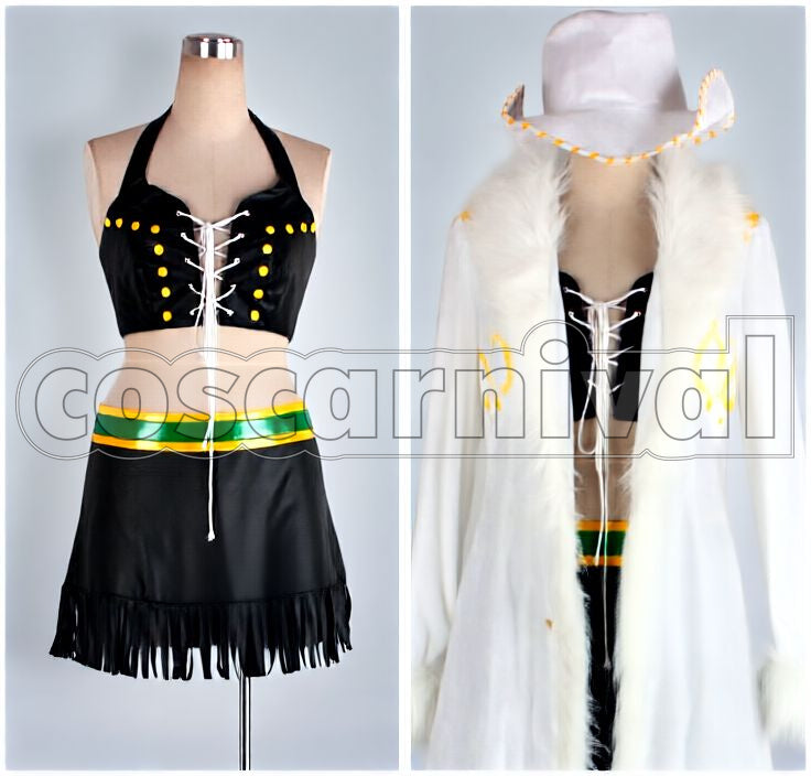 Nico Robin Cosplay cosplay costume from One Piece, front view 2