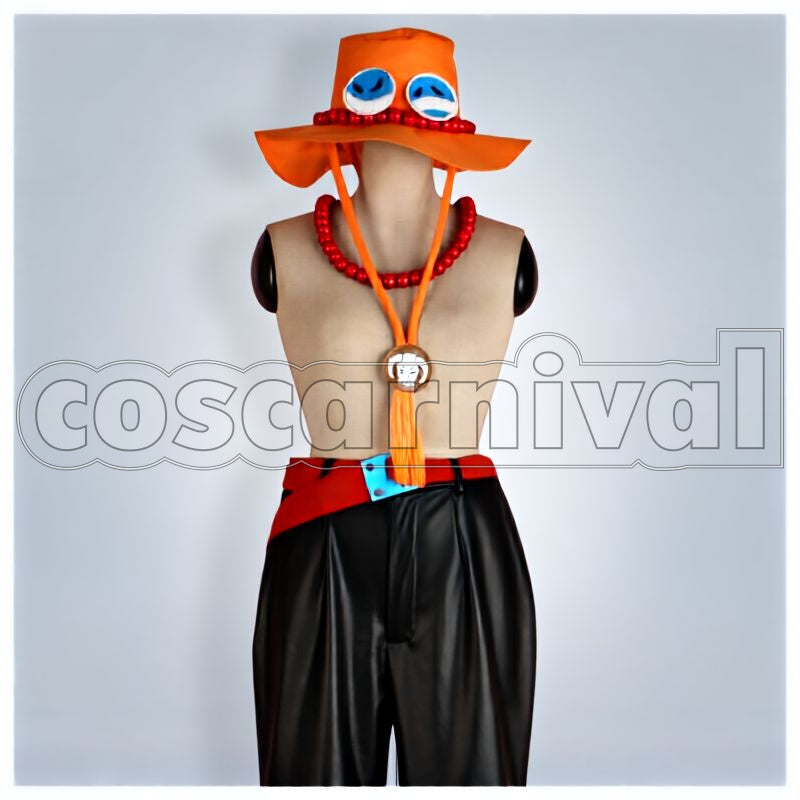 Portgas D. Ace Cosplay cosplay costume from One Piece, front view 1