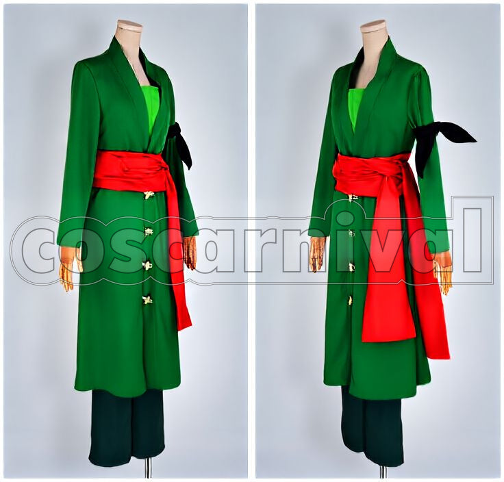 Roronoa Zoro Cosplay cosplay costume from One Piece, front view 2
