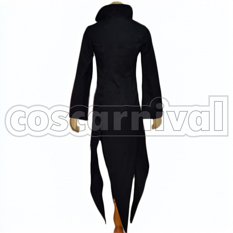 Tatsumaki cosplay costume from One-Punch Man, back view