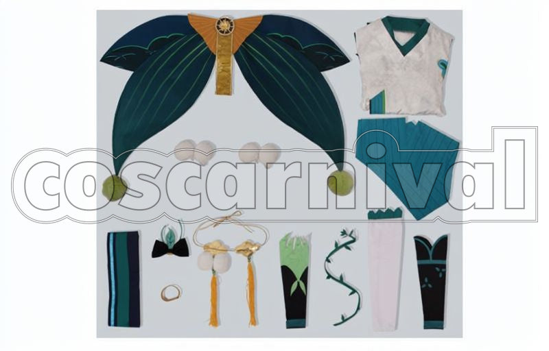 Cosplay cosplay costume from Onmyoji Kusa, set view
