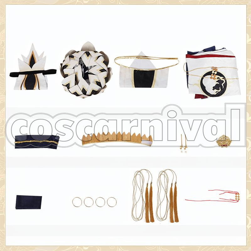 Unawakened Cosplay cosplay costume from Onmyoji Taishakuten, set view
