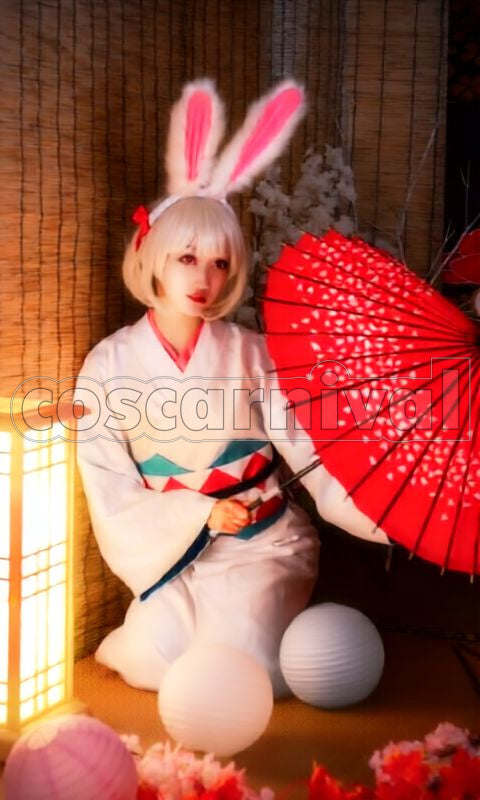Cosplay cosplay costume from Onmyoji Yamausagi, front view 6