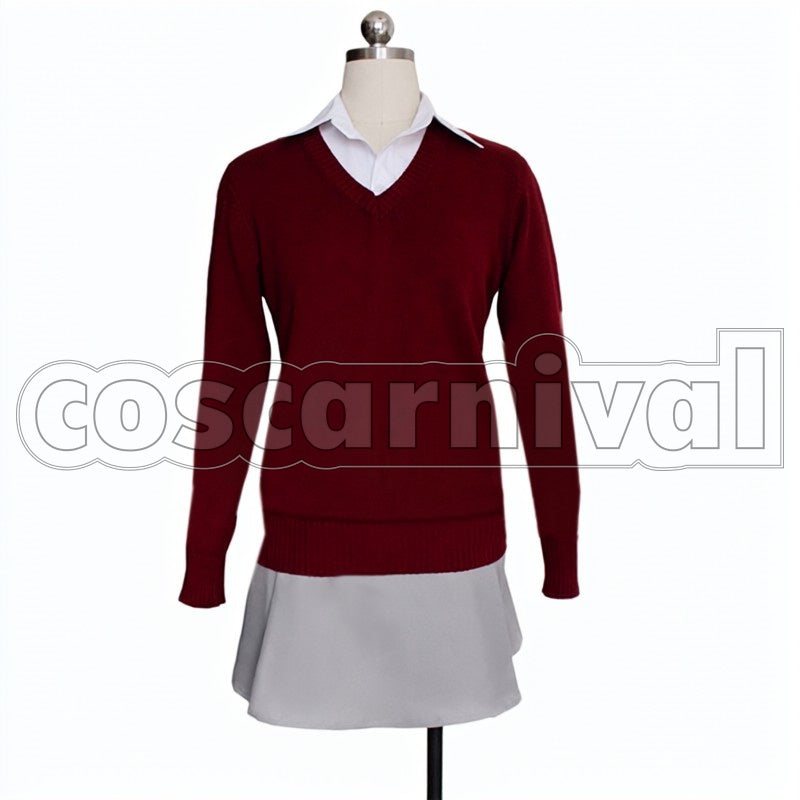 Naho Takamiya cosplay costume from Orange, front view 2