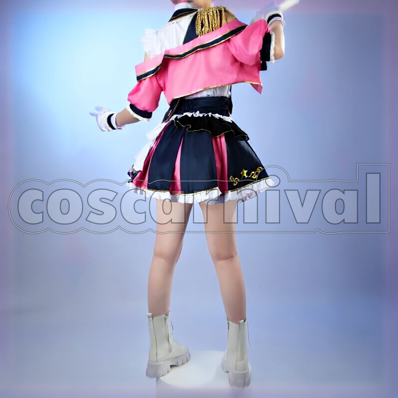 Ko Ruby Hoshino Mem-cho Idol Outfit Cosplay cosplay costume from Oshi no, back view