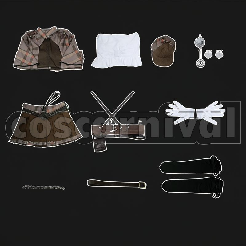 Nowhere Christina Cosplay cosplay costume from Path to, set view