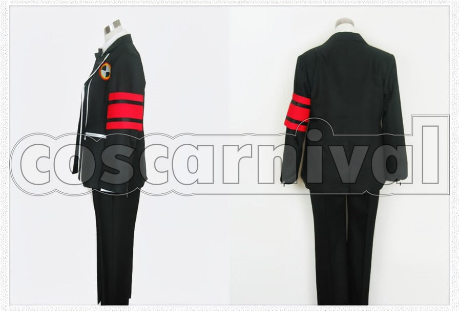 3 Boys cosplay costume from Persona, side view 2