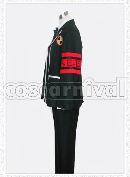 3 Boys cosplay costume from Persona, side view