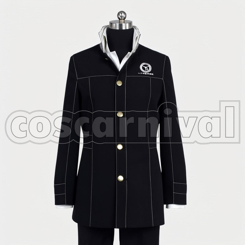 High School Yosuke Hanamura Boys cosplay costume from Persona 4 Yasogami, front view 2