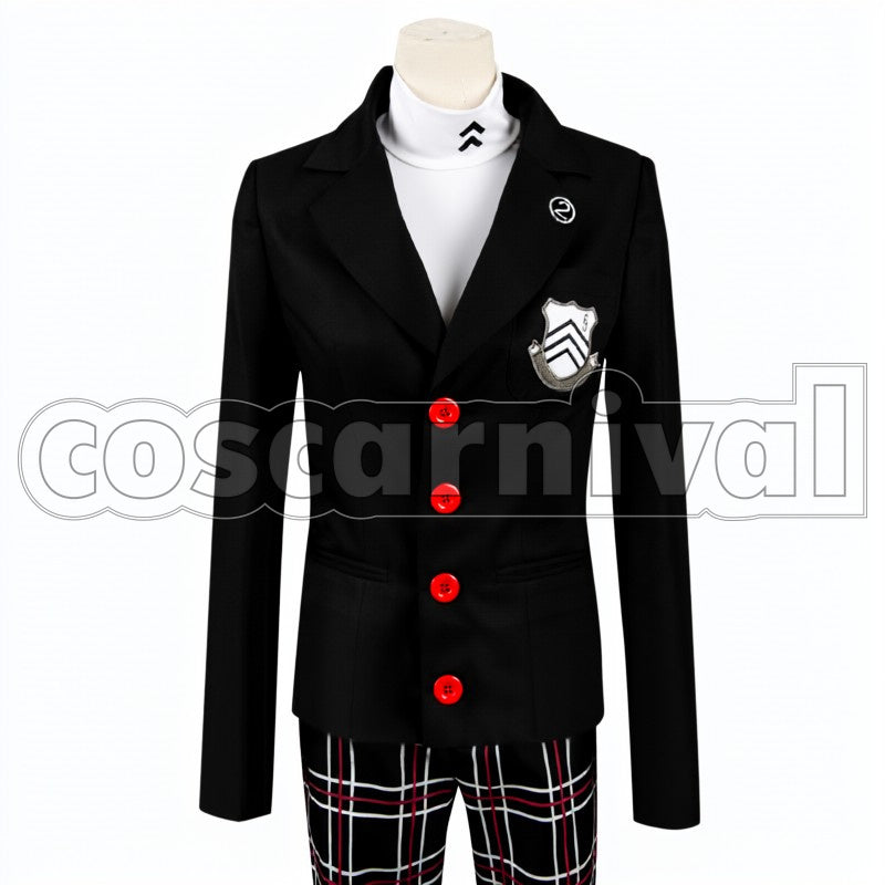 Ren Amamiya cosplay costume from Persona 5, front view