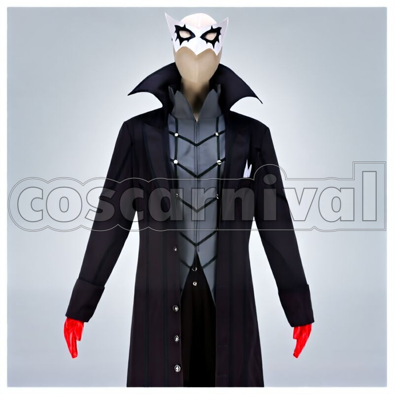 Protagonist Joker Phantom Thief Battle Cosplay cosplay costume from Persona 5, protagonist joker phantom thief battle 39173 front view 1