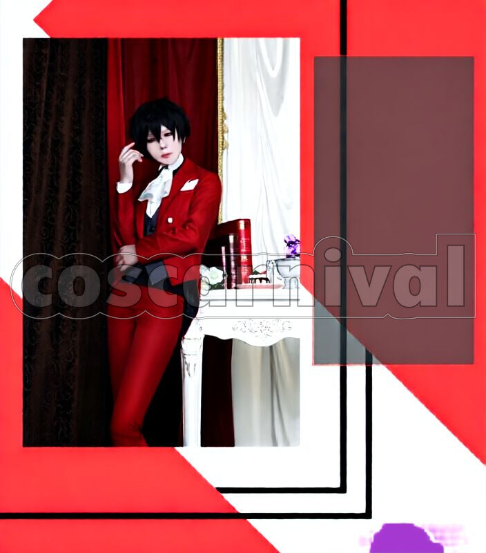 The Animation The Day Breakers Ren Amamiya Masquerade Cosplay cosplay costume from Persona 5:, the animation the day breakers ren amamiya masquerade 39129 front view 2